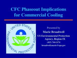CFC Phaseout Implications for Commercial Cooling