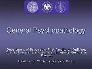 General Psychopathology