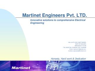 Martinet Engineers Pvt. LTD.