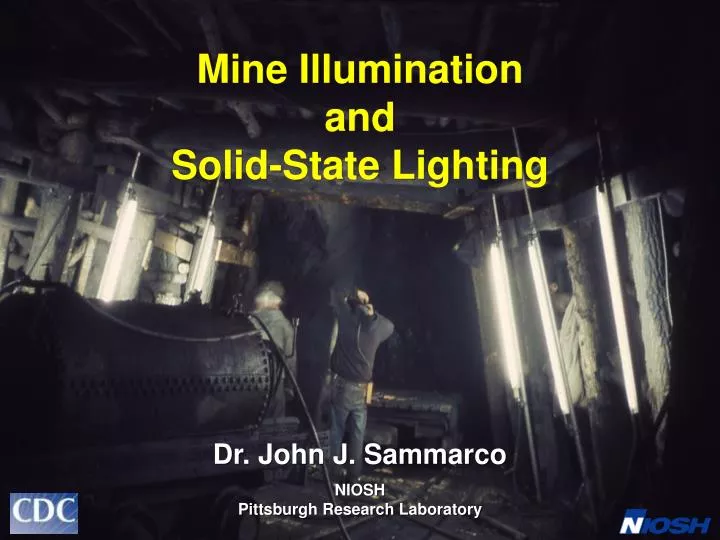 mine illumination and solid state lighting
