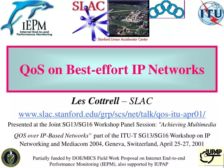 qos on best effort ip networks