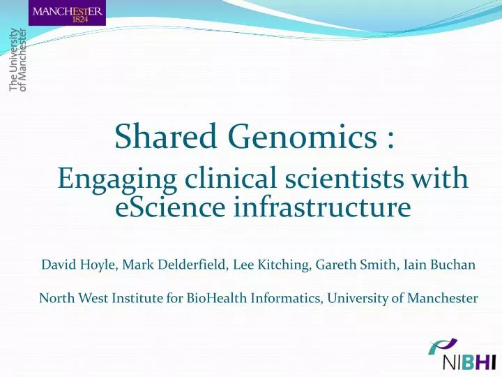shared genomics