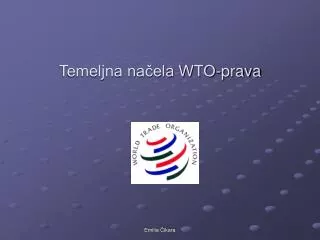 Temeljna načela WTO-prava