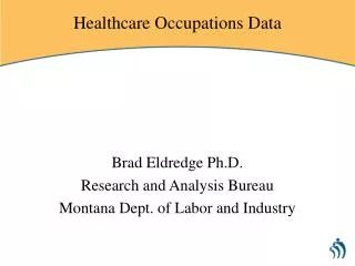 Healthcare Occupations Data