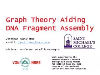 Graph Theory Aiding DNA Fragment Assembly
