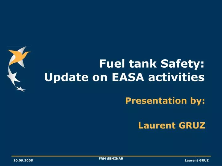fuel tank safety update on easa activities