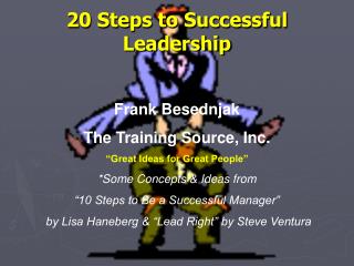 20 Steps to Successful Leadership