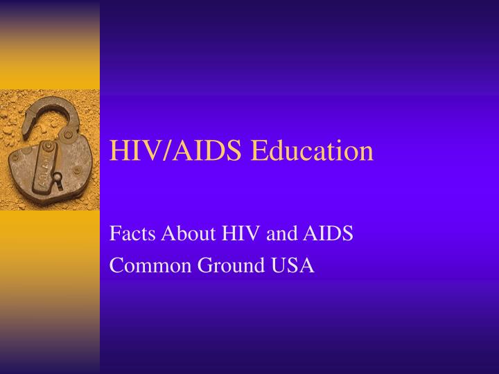 hiv aids education
