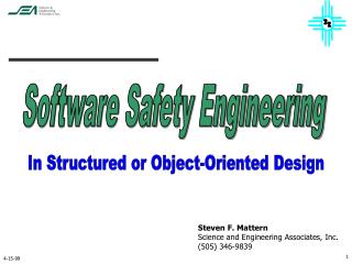 Software Safety Engineering