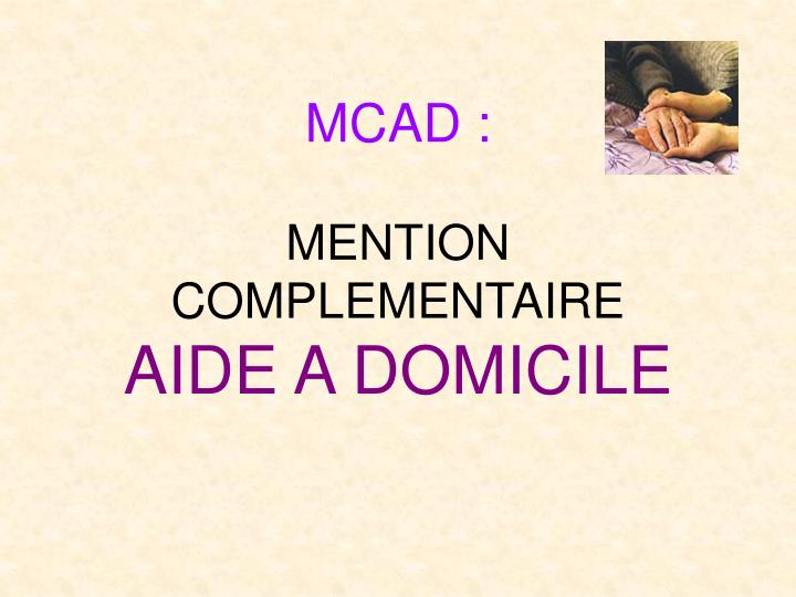 mcad mention complementaire aide a domicile