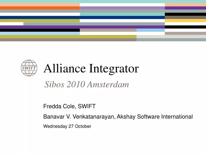 alliance integrator