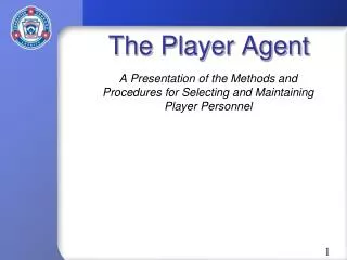 The Player Agent