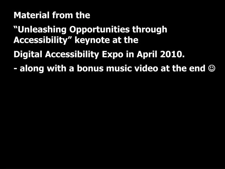 PPT UIC Digital Accessibility Expo PowerPoint Presentation, free