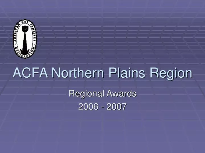 acfa northern plains region