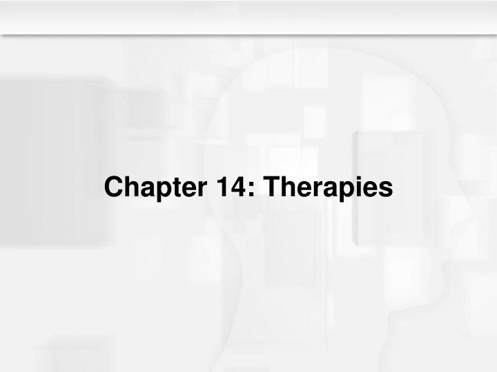 chapter 14 therapies
