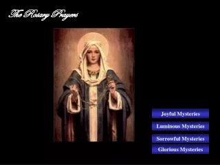 The Rosary Prayers