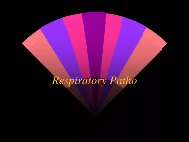 respiratory patho