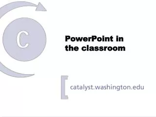 PowerPoint in the classroom