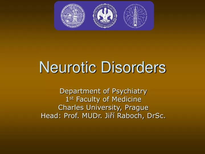 neurotic disorders