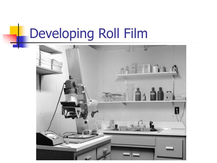 developing roll film
