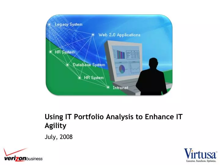 using it portfolio analysis to enhance it agility