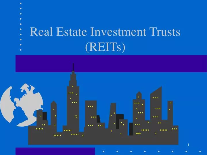 real estate investment trusts reits