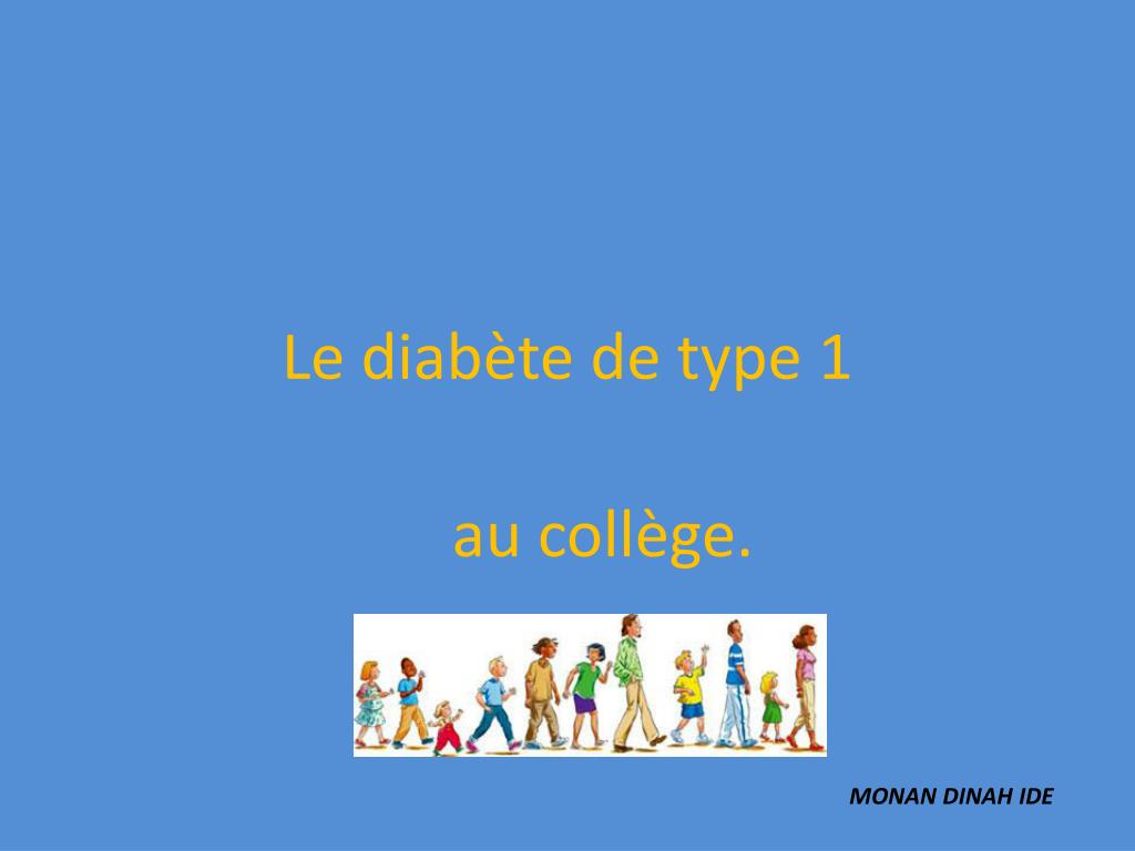 PPT - Le diabète de type 1 PowerPoint Presentation, free download - ID ...