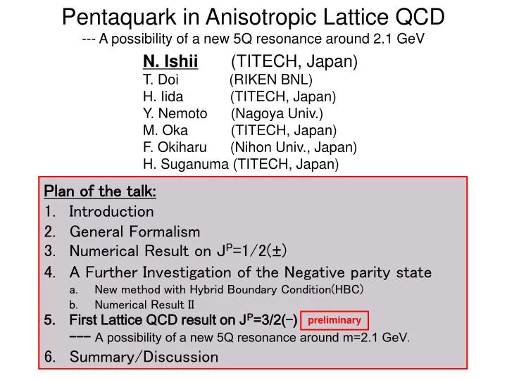 pentaquark in anisotropic lattice qcd a possibility of a new 5q resonance around 2 1 gev