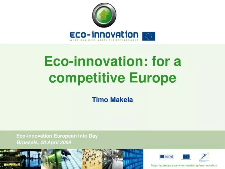 eco innovation for a competitive europe