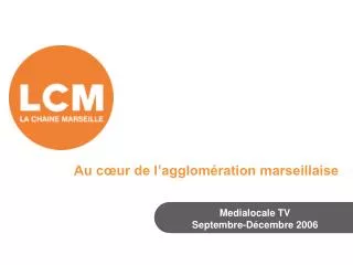 Medialocale TV Septembre-Décembre 2006
