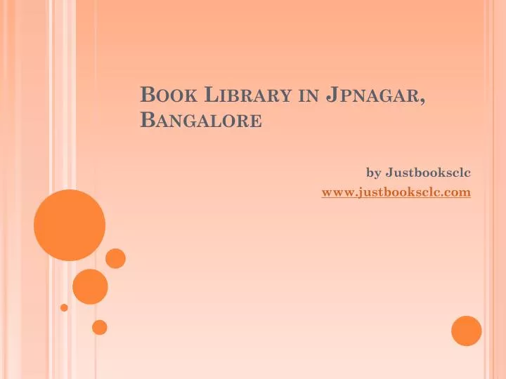 book library in jpnagar bangalore