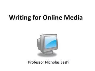 class 05 - cyberjournalism and criticism
