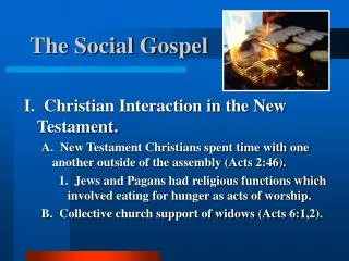 The Social Gospel