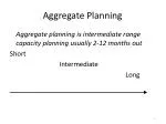 Aggregate Planning - slide 1