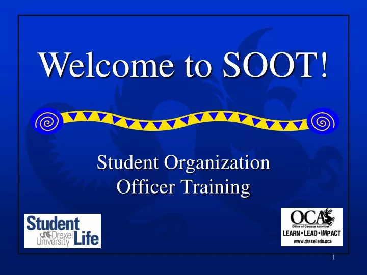 student organization officer training
