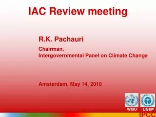 IAC Review meeting