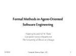 PPT - Formal Methods in Software Engineering PowerPoint Presentation ...
