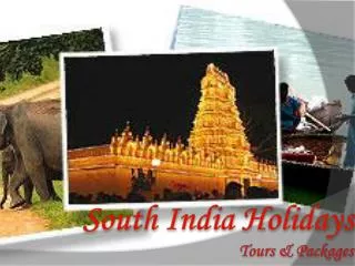 south india holidays