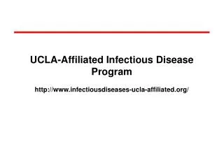 UCLA-Affiliated Infectious Disease Program