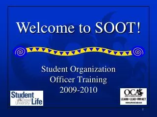 Student Organization Officer Training 2009-2010