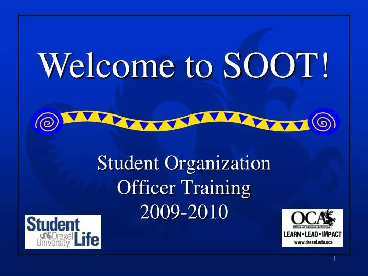 student organization officer training 2009 2010
