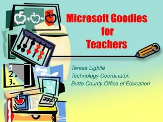 Microsoft Goodies for Teachers