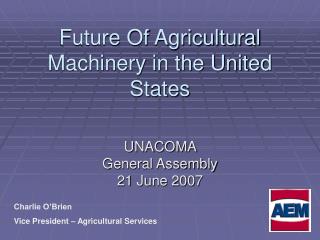 Future Of Agricultural Machinery in the United States