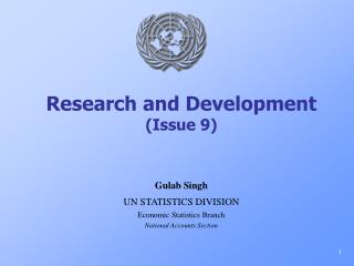 Research and Development (Issue 9)