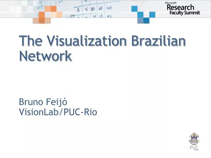 the visualization brazilian network