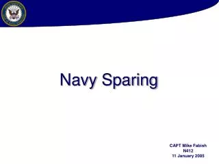 Navy Sparing