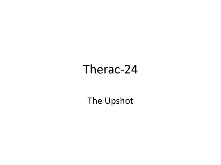therac 24