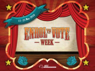 Enrol to Vote Week