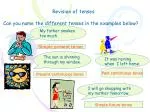 Revision of tenses - slide 1