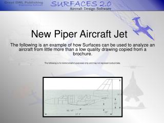 New Piper Aircraft Jet